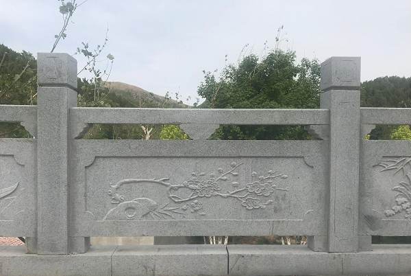 孝感市大连河道石栏杆来图定制