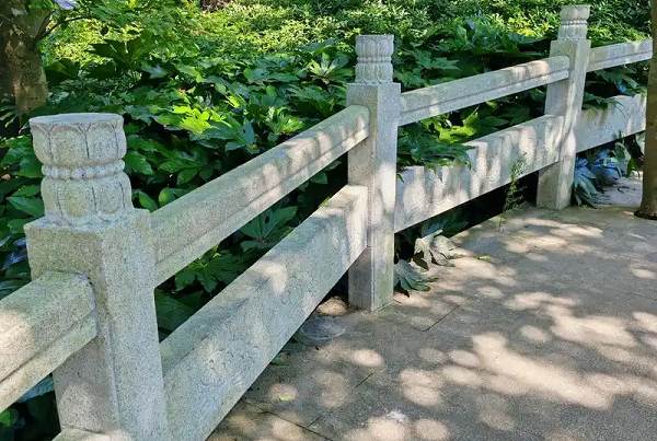 孝感市大连河道石栏杆来图定制